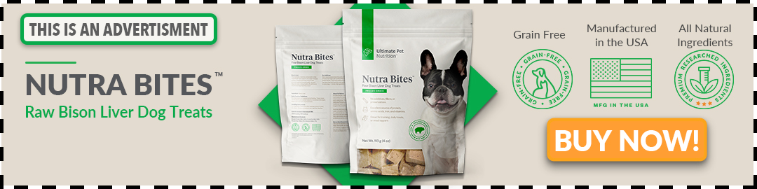 Nutra Bites Dog Treats Banner